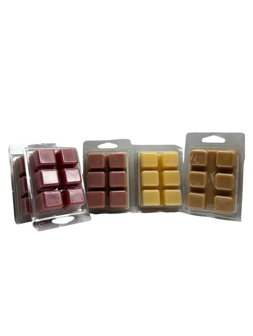 Warm Fall Scented Wax Melt 5pc Set Apple Hazelnut Cream Vanilla Caramel Spice